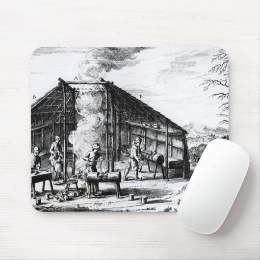 Klotz-Herstellung Mousepad (Mit Mouse)