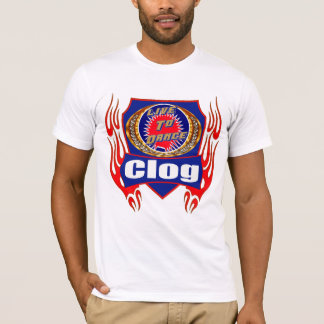 Klotz-Tanz-Abnutzungs-T - Shirts