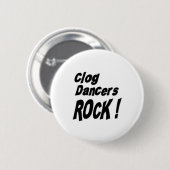 Klotz-Tänzer-Felsen! Knopf Button (Vorne & Hinten)