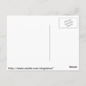 Klotz über Rebe-Tanz Postkarte (Rückseite)