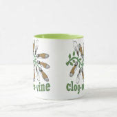 Klotz über Rebe-Tanz Tasse (Zentrum)