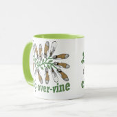 Klotz über Rebe-Tanz Tasse (Vorderseite Links)