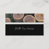 Klotz-Visitenkarte Visitenkarte (Rückseite)