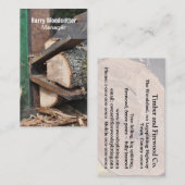 Klotzteiler-Visitenkarte Visitenkarte (Vorne/Hinten)