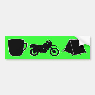 KLR dualsport Autoaufkleber