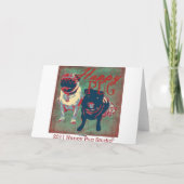 Klub Glub! Karte (Rückseite)