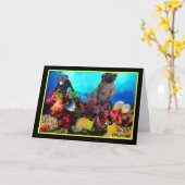 Klub Glub! Karte (Gelbe Blume)