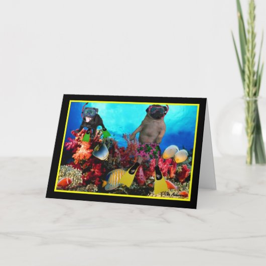 Klub Glub! Karte (Vorderseite)