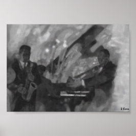 Klub Orchestra zu l´huile Poster