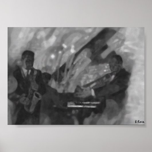 Klub Orchestra zu l´huile Poster (Vorne)