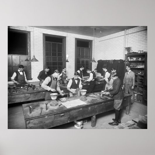 Klubschule, Anfang der 1900er Poster (Vorne)