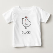 Kluck! Baby T-shirt (Vorderseite)