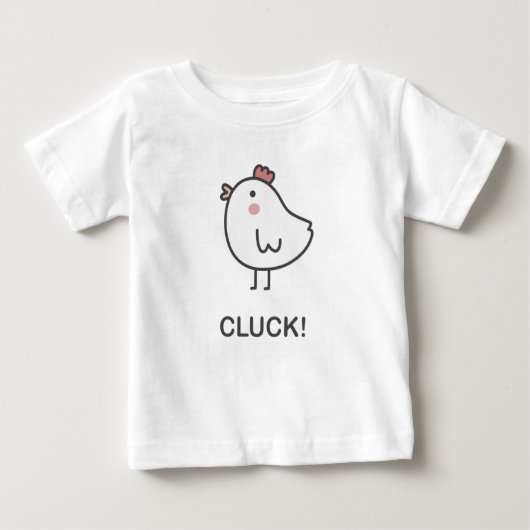 Kluck! Baby T-shirt (Vorderseite)