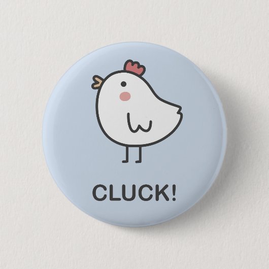 Kluck! Button (Vorderseite)