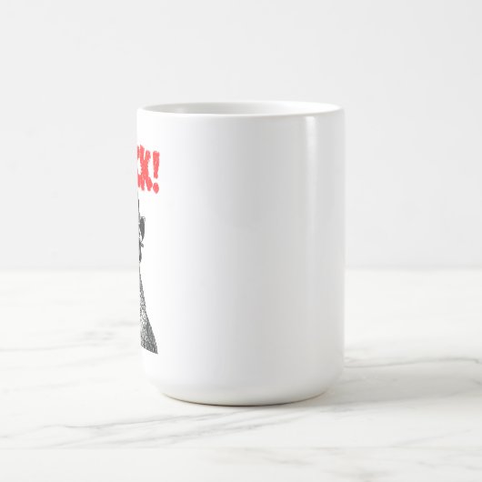 Kluck! Mug Kaffeetasse (Mittel)