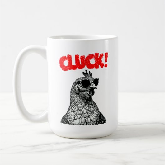 Kluck! Mug Kaffeetasse (Links)