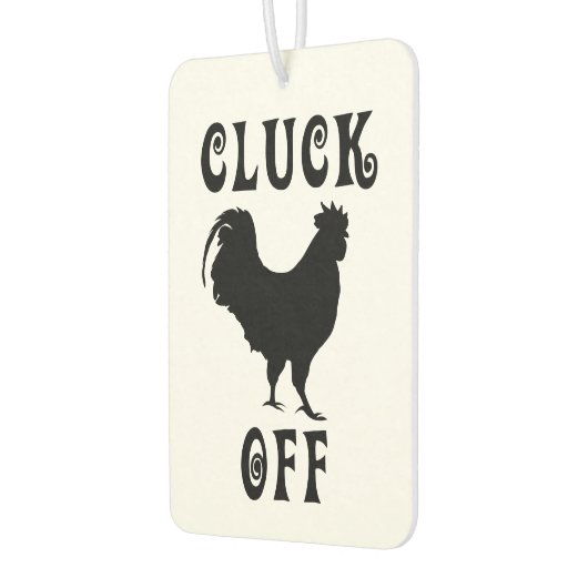 Kluck off Chicken Autolufterfrischer (Links)
