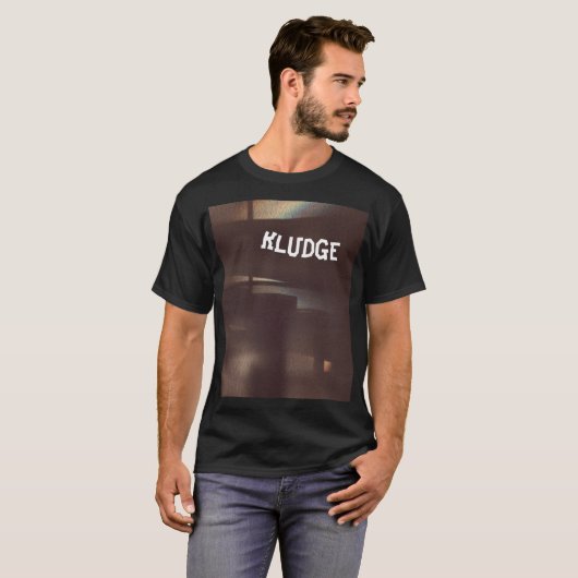 KLUDGE COMPUTER PROGRAMM-DESIGN FÜR Black T - Shir T-Shirt (Vorne ganz)