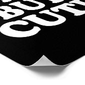 Klug aber Niedlich Poster (Ecke)