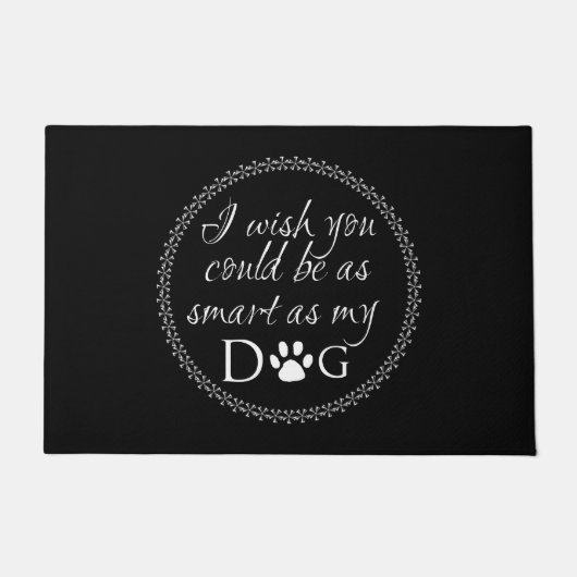 Klug als Dog Mat Fußmatte (Vorderseite)