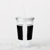 Klug als mein Hund Akrylus Tumbler Acryltrinkbecher (Links)