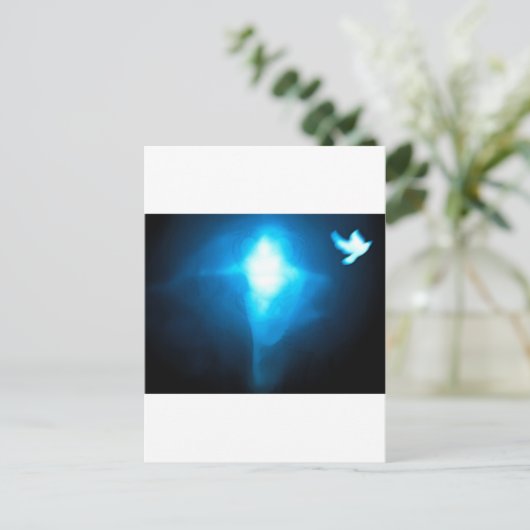 klug als Schlange, mildern Sie wie eine Taube Postkarte (Stehend Vorderseite)