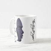 "Klug" Kaffeetasse (Vorderseite Links)