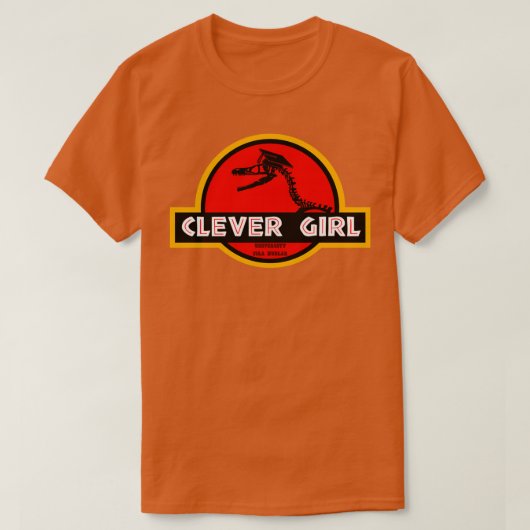 Klug Mädchen T-Shirt (Design vorne)