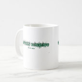 Klug verkleidet als Erwachsener Kaffeetasse (Vorderseite Links)
