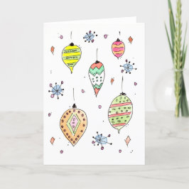 Klug! Weihnachtsschmuck Weihnachtskarte Feiertagskarte