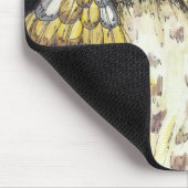 Kluge alte Eule Mousepad (Ecke)