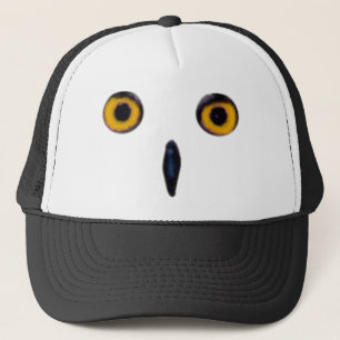 Kluge alte Eulen-Augen Truckerkappe