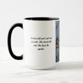 Kluge alte Eulen-Schale - weniger sprach er Schale Tasse (Links)