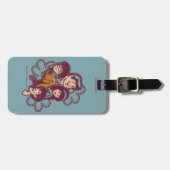 Kluge Blume Scooby-Doo und Gang Gepäckanhänger (Vorderseite horizontal)