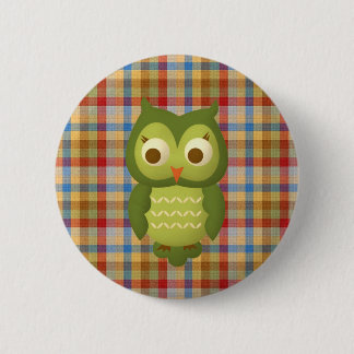 Kluge Eule Button