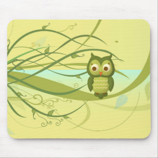 Kluge Eule Mousepad
