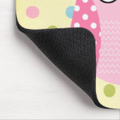Kluge Eule Mousepad (Ecke)