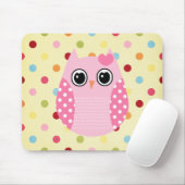 Kluge Eule Mousepad (Mit Mouse)