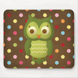 Kluge Eule Mousepad