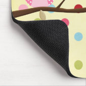 Kluge Eule Mousepad (Ecke)