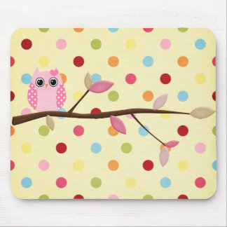 Kluge Eule Mousepad