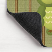 Kluge Eule Mousepad (Ecke)