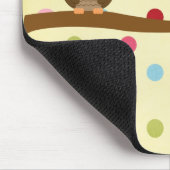 Kluge Eule Mousepad (Ecke)