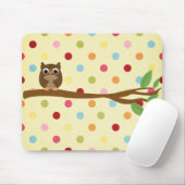 Kluge Eule Mousepad (Mit Mouse)