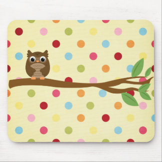 Kluge Eule Mousepad