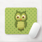 Kluge Eule Mousepad (Mit Mouse)