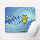 Kluge Eule Mousepad (Mit Mouse)