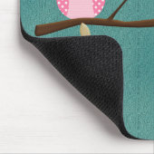 Kluge Eule Mousepad (Ecke)