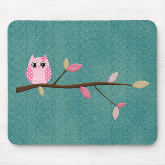 Kluge Eule Mousepad (Vorne)
