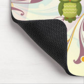 Kluge Eule Mousepad (Ecke)